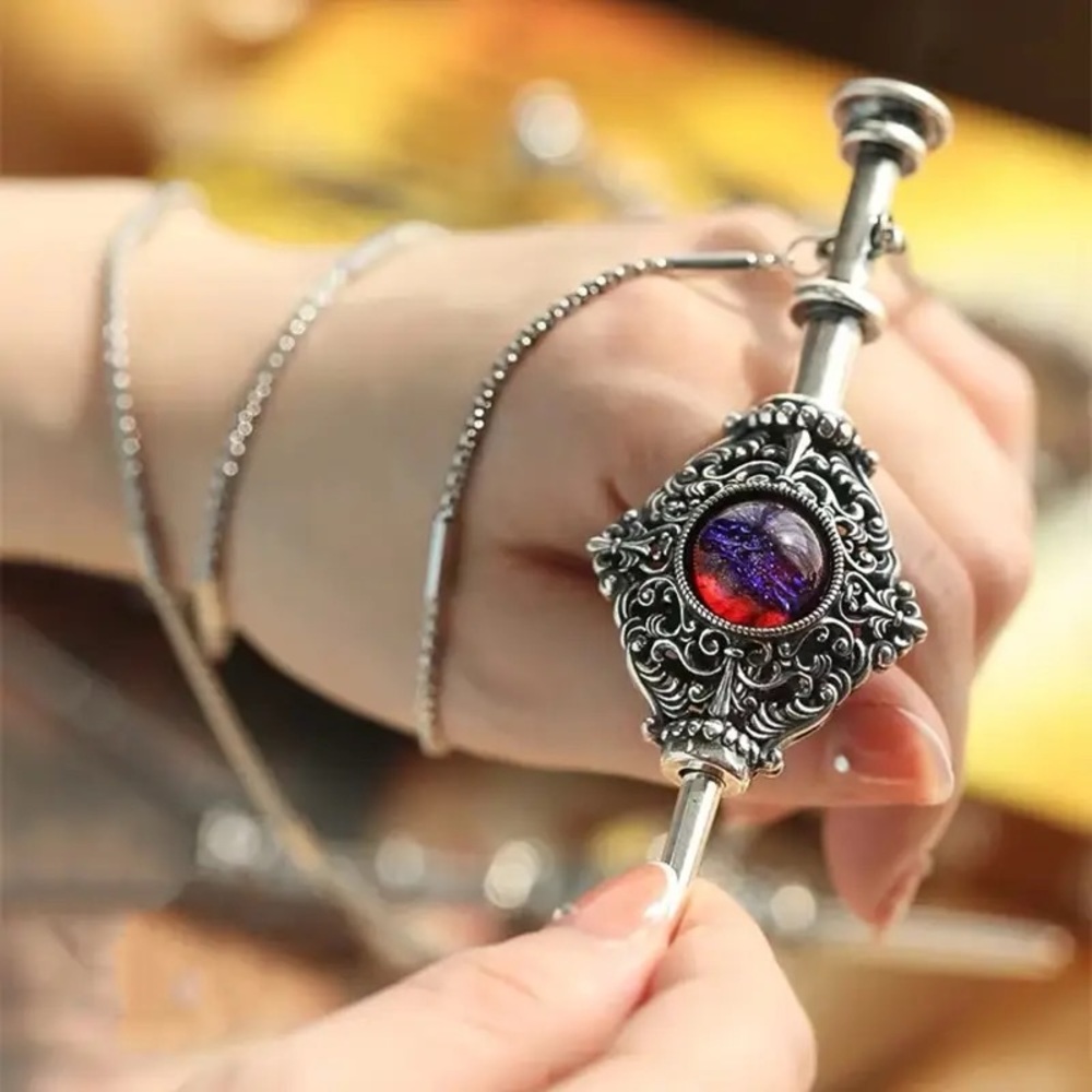 Witch’s Pendant Necklace | Store Spells | Witchy Style Enchanted Jewelry